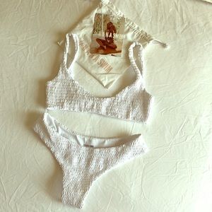 Lahana Swim Azura Bikini Matte White